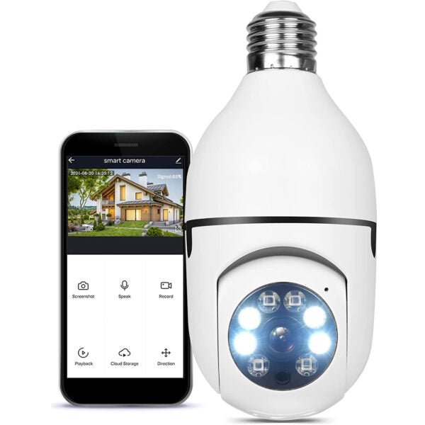 CamLight Pro - 5G IP WiFi Sijalica Kamera - Na Klik