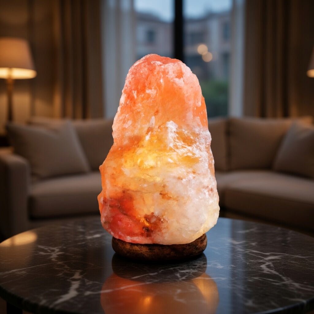 Himalajska kristalna slana lampa - Na Klik