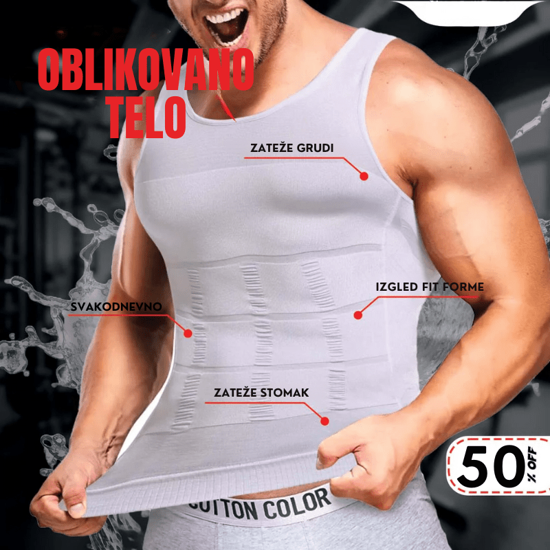 Muški steznik za oblikovanje tela - AKCIJA - Na Klik