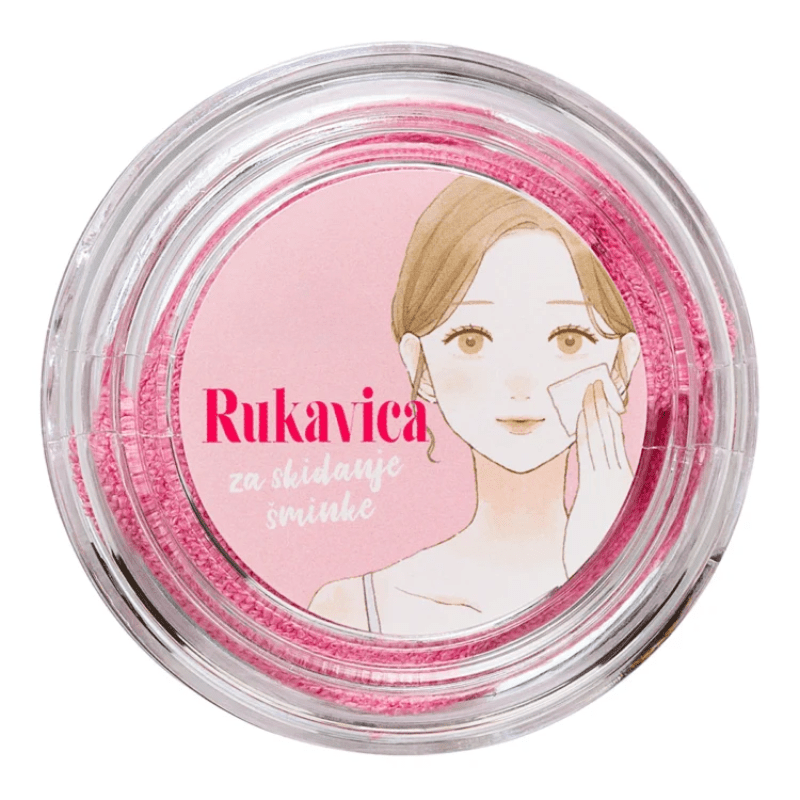 Rukavica za skidanje šminke - Na Klik