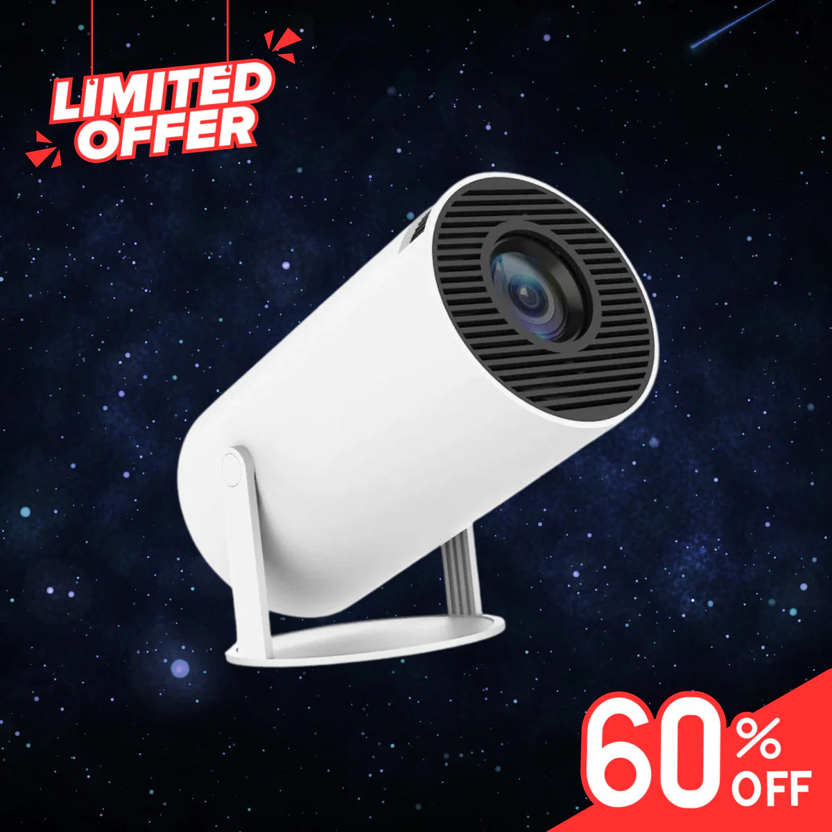 VISTA Pro™ 4K HD Smart Projektor – 24-ČASOVNA RASPRODAJA