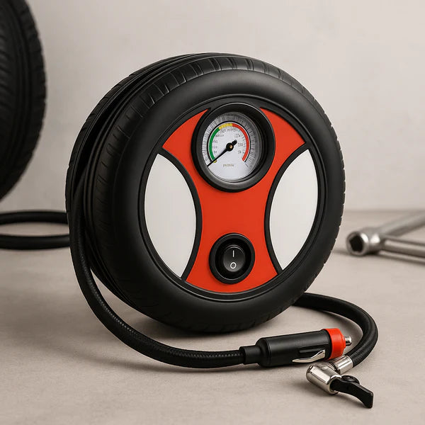 Tyre Air Compressor – Mini kompresor u obliku točka