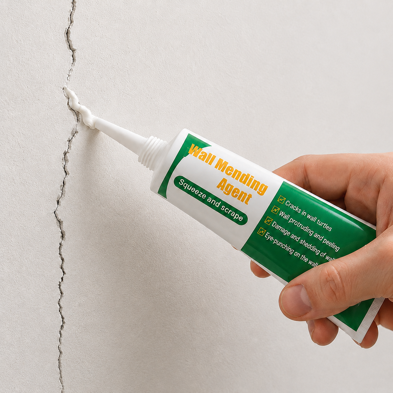 QuickRepair – Pasta za brzu popravku oštećenih zidova 1+1 GRATIS