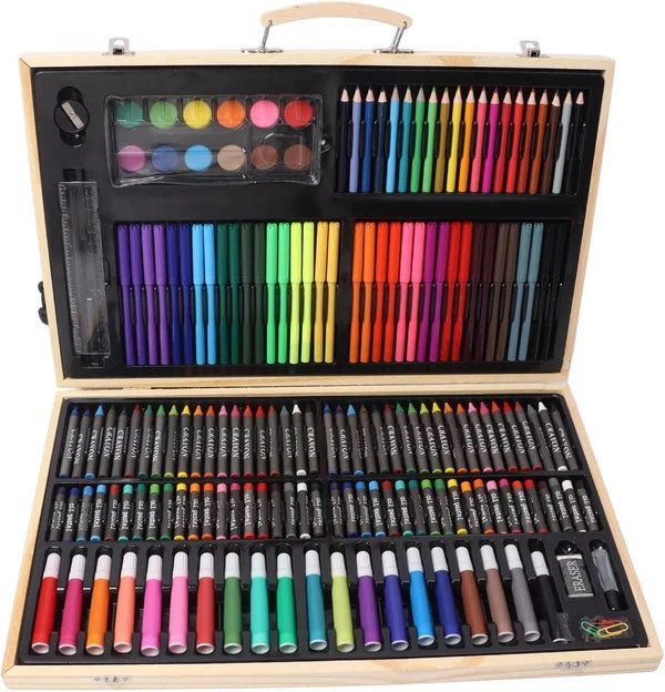 Mega Art – Drveni set za crtanje od 180 delova