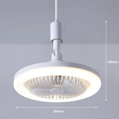 LED Luster sa Ventilatorom