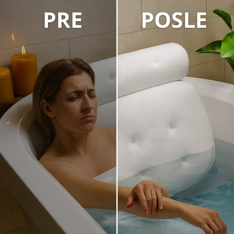 Jastuk za kadu sa vakuum držačima