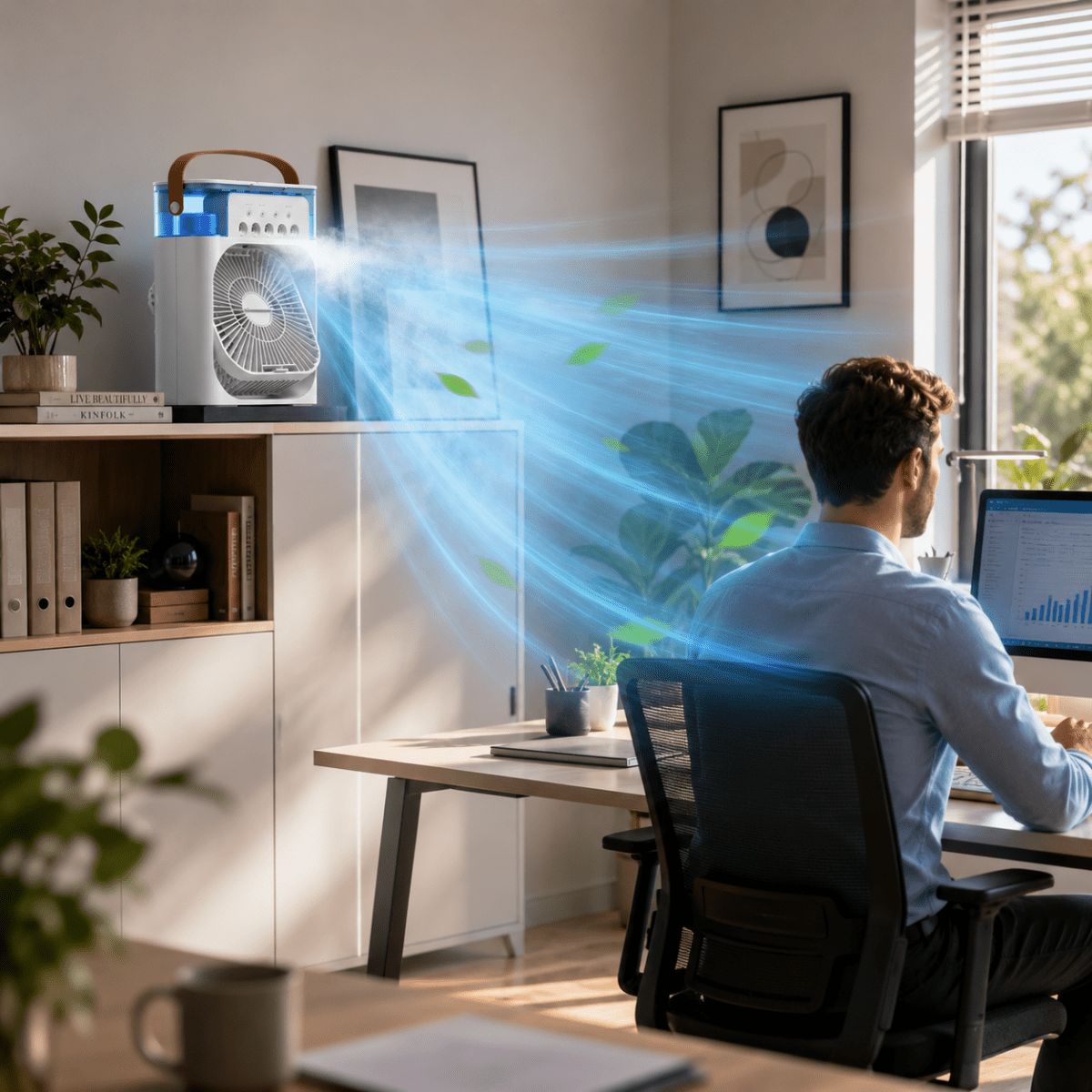 Aria– Mini klima ventilator - Na Klik