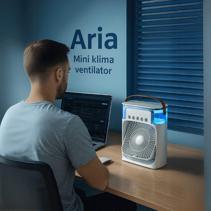 Aria– Mini klima ventilator - Na Klik