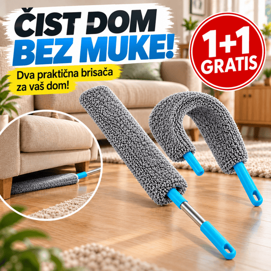 Brisko za čišćenje teško dostupnih mesta 1+1 GRATIS - Na Klik