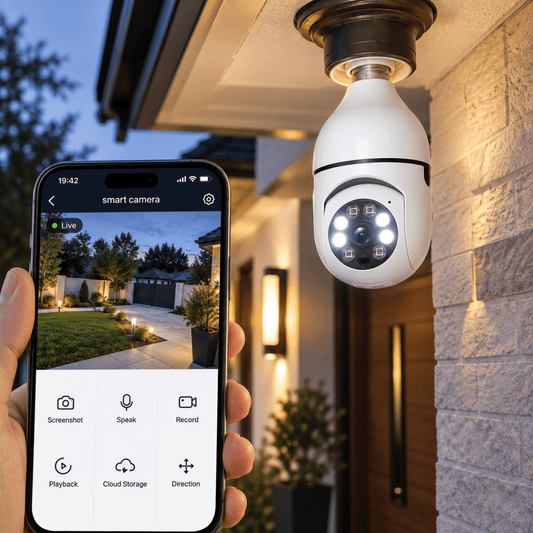 CamLight Pro- 5G IP WiFi Sijalica Kamera - Na Klik