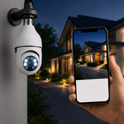 CamLight Pro - 5G IP WiFi Sijalica Kamera - Na Klik