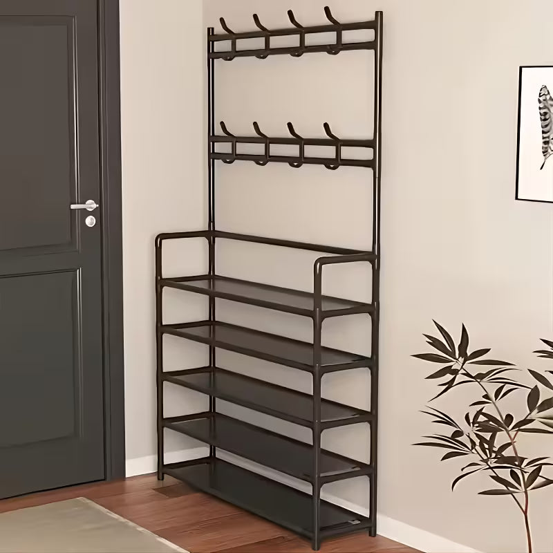 2u1 Polica Za Cipele i Čiviluk Za Hodnik