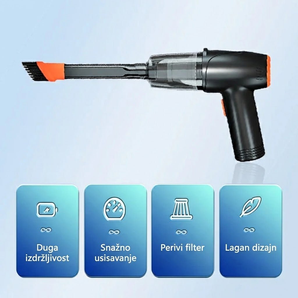 Cleaner Pro° PortableVacuum: Višenamenski prenosivi usisivač - Na Klik