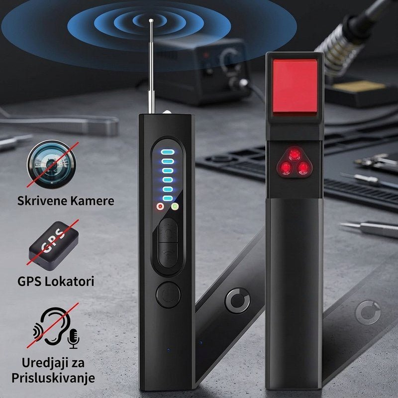 Detektor skrivenih kamera i bubica 6 u 1 - Na Klik