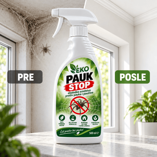 Ekopauk stop sredstvo protiv pauka i paučine - Na Klik