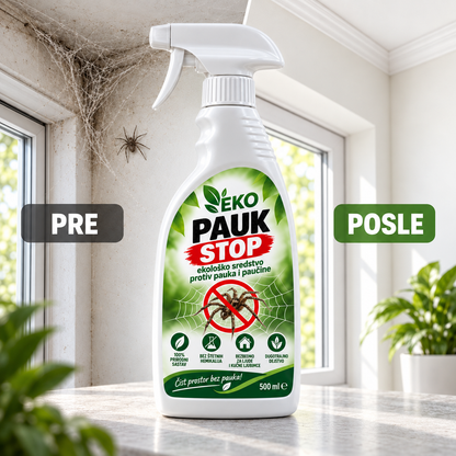 Ekopauk stop sredstvo protiv pauka i paučine