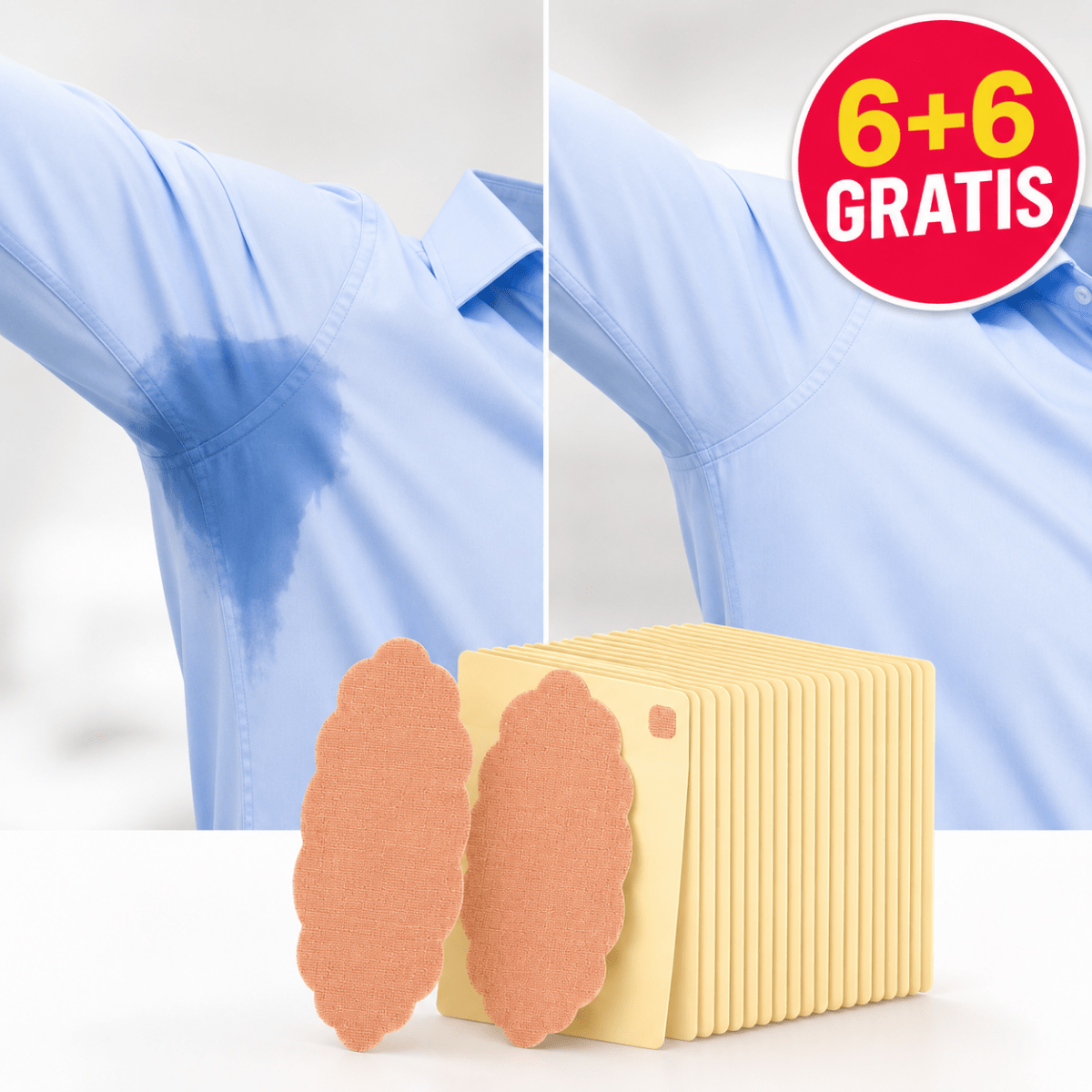 Flasteri protiv znojenja - 6+6 GRATIS - Na Klik