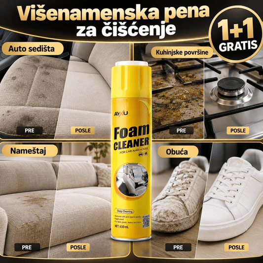 FoamCleaner- Magična pena 650ml 1+1 GRATIS - Na Klik