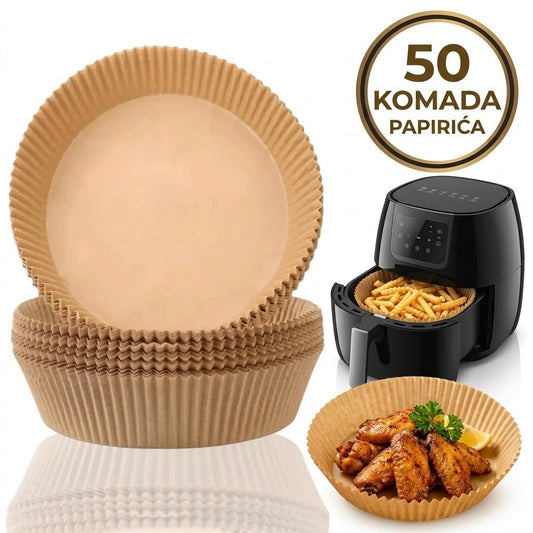 Globetrek: Jednokratni papirni ulošci za Air Fryer - Na Klik