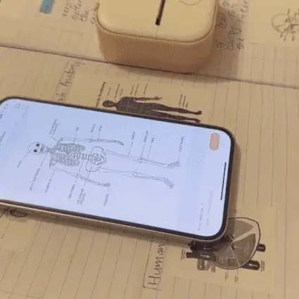 MINIPRINT Prenosni mini štampač za telefon