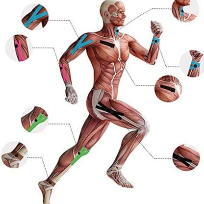 Kinesio Traka 5cm x 5m: Prevencija Povreda, Oporavak - Na Klik