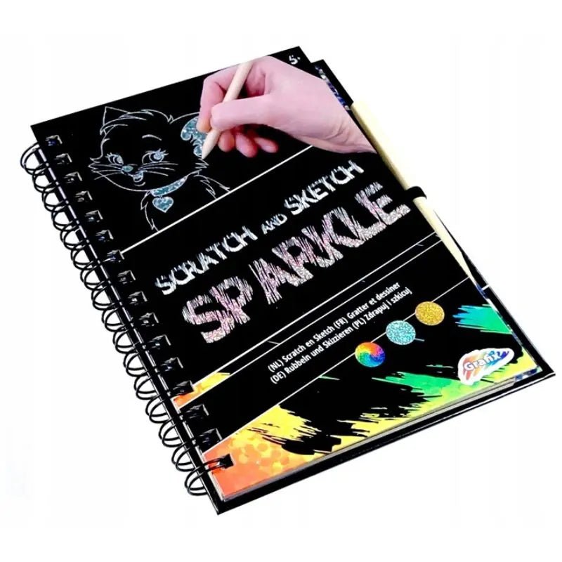 Kreativni set za crtanje - Tabla za grebanje - Na Klik