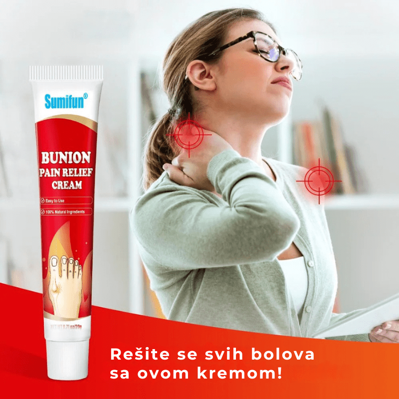 Krema za neutralisanje bolova i upaljenosti čukljeva - Na Klik