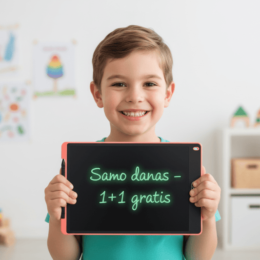 LCD Piši Briši Tabla za Decu - Na Klik