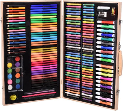 Mega Art – Drveni set za crtanje od 180 delova
