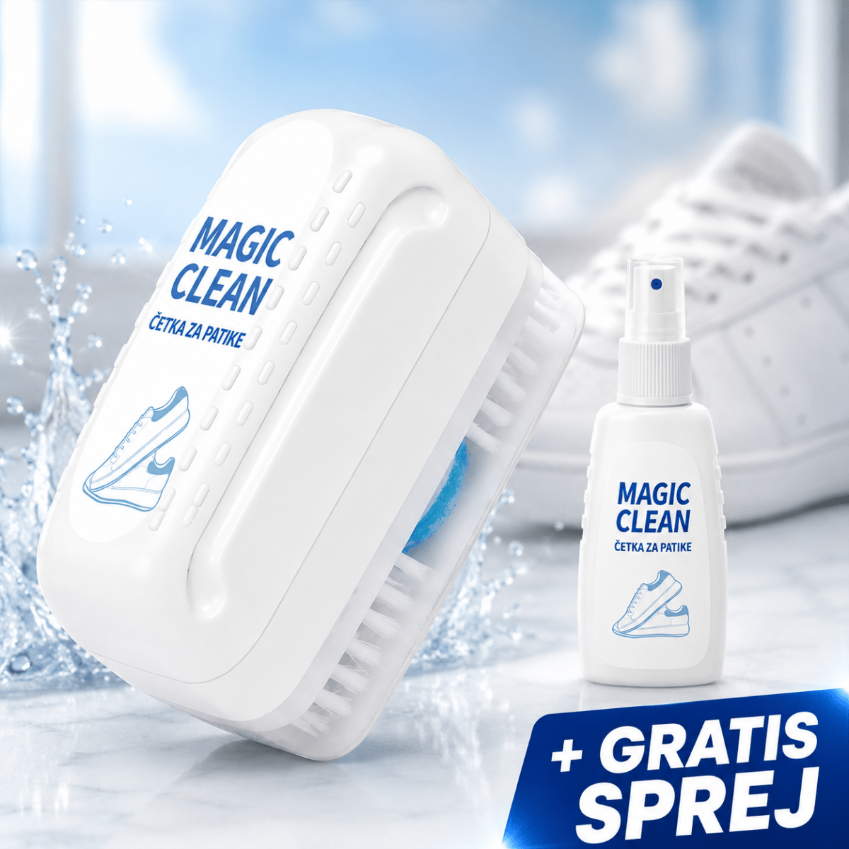 Magic Clean četka za obuću + GRATIS sprej - Na Klik