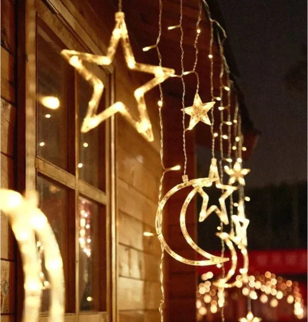 Magične led lampice mesec i zvezdice - Na Klik