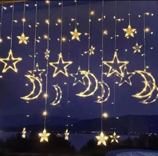Magične led lampice mesec i zvezdice - Na Klik