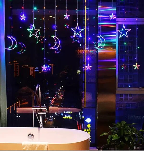 Magične led lampice mesec i zvezdice - Na Klik