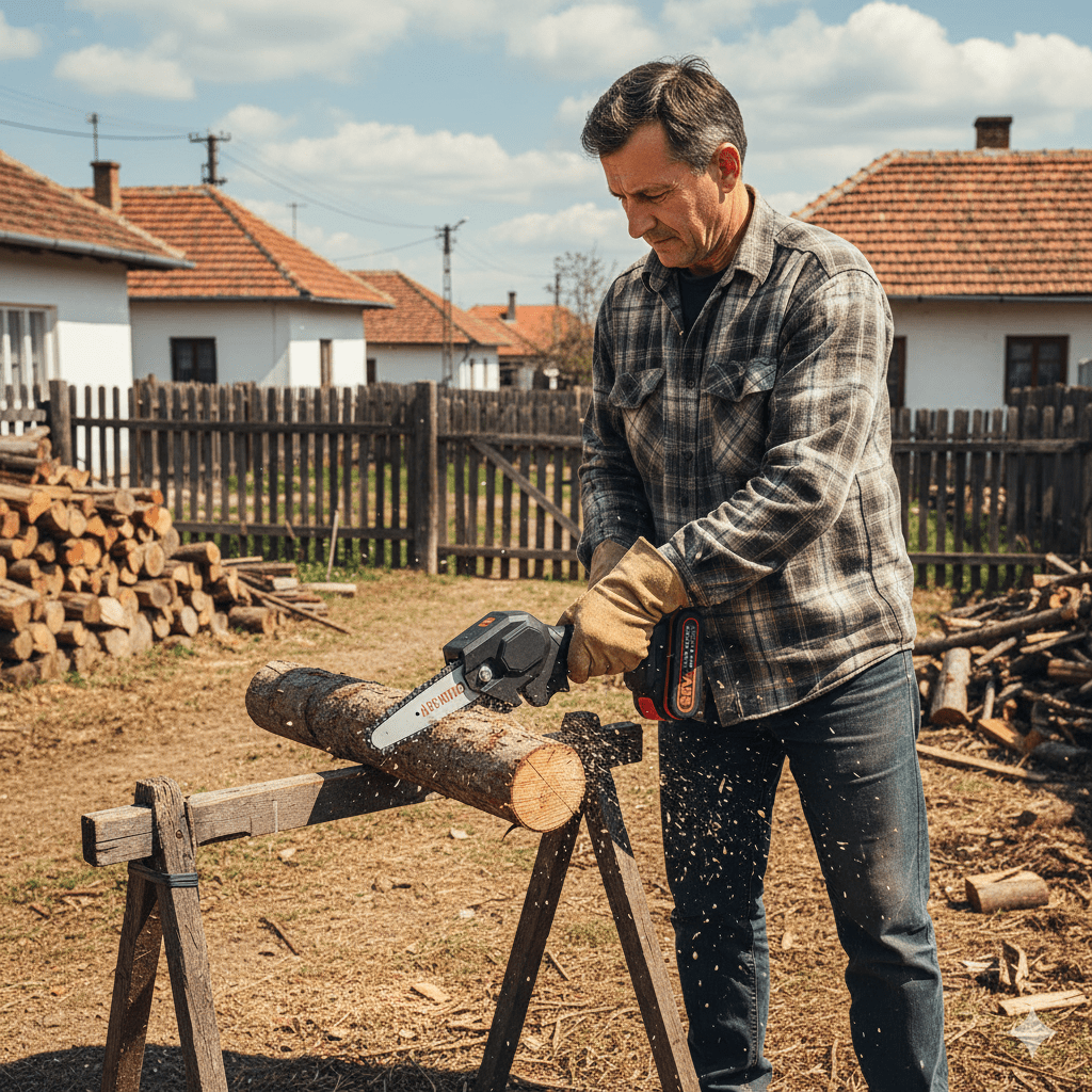 Mini prenosiva električna testera sa punjivom baterijom - Na Klik