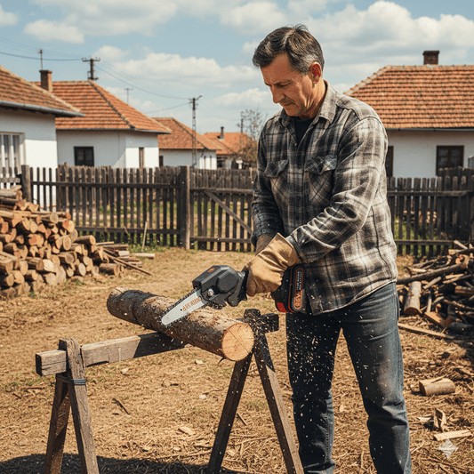 Mini prenosiva električna testera sa punjivom baterijom - Na Klik