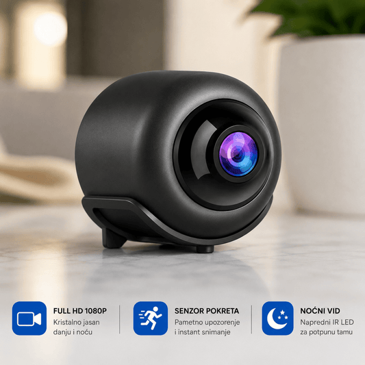 MiniCamera - Ultra-Mini WLAN Kamera - Na Klik