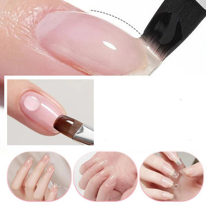 NailClear 1+1 GRATIS – 3 u 1 transparentni profesionalni gel za nadogradnju noktiju - Na Klik