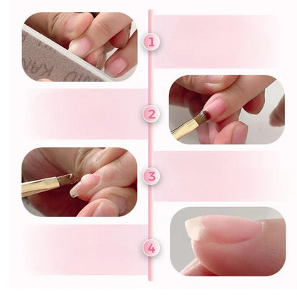 NailClear 1+1 GRATIS – 3 u 1 transparentni profesionalni gel za nadogradnju noktiju - Na Klik