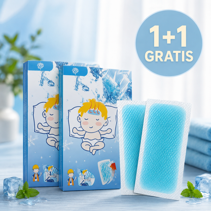 Rashladni flasteri protiv povišene temperature 1+1 GRATIS (20 komada)