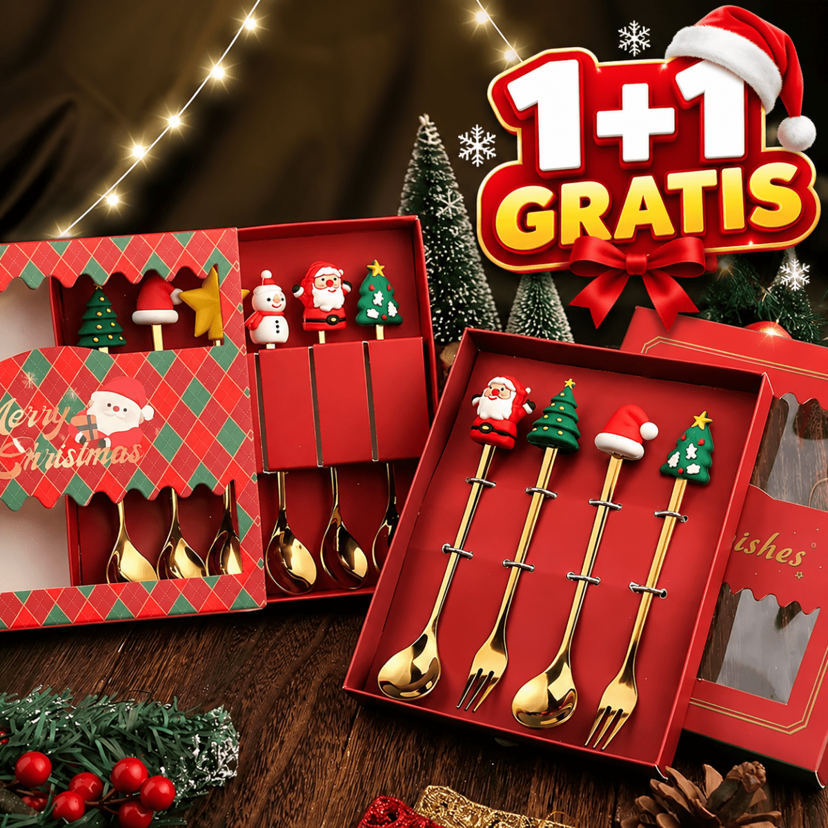 Novogodišnji kuhinjski set 1+1 GRATIS - Na Klik