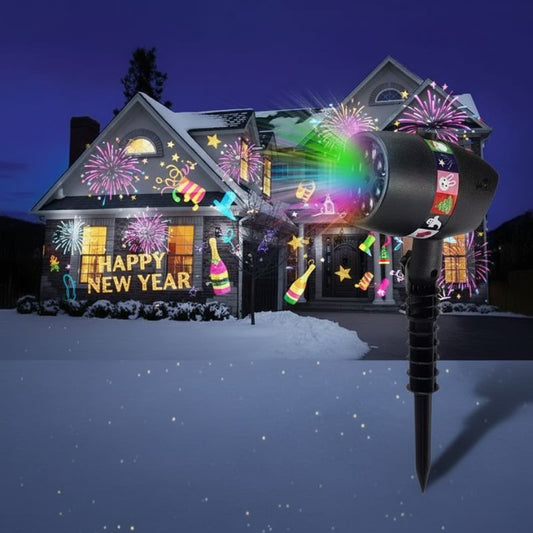 Novogodišnji projektor sa 12 slajdova - Na Klik