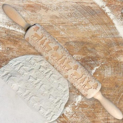 Novogodišnji roler oklagija za kolače - Na Klik