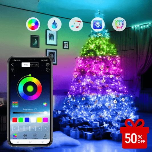 Pametne LED Bluetooth Sijalice za Jelku 10m - Na Klik