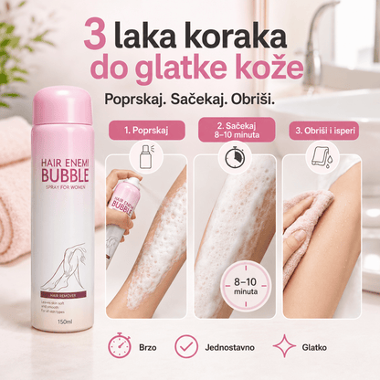 Pena za uklanjanje dlačica bez bola - Na Klik