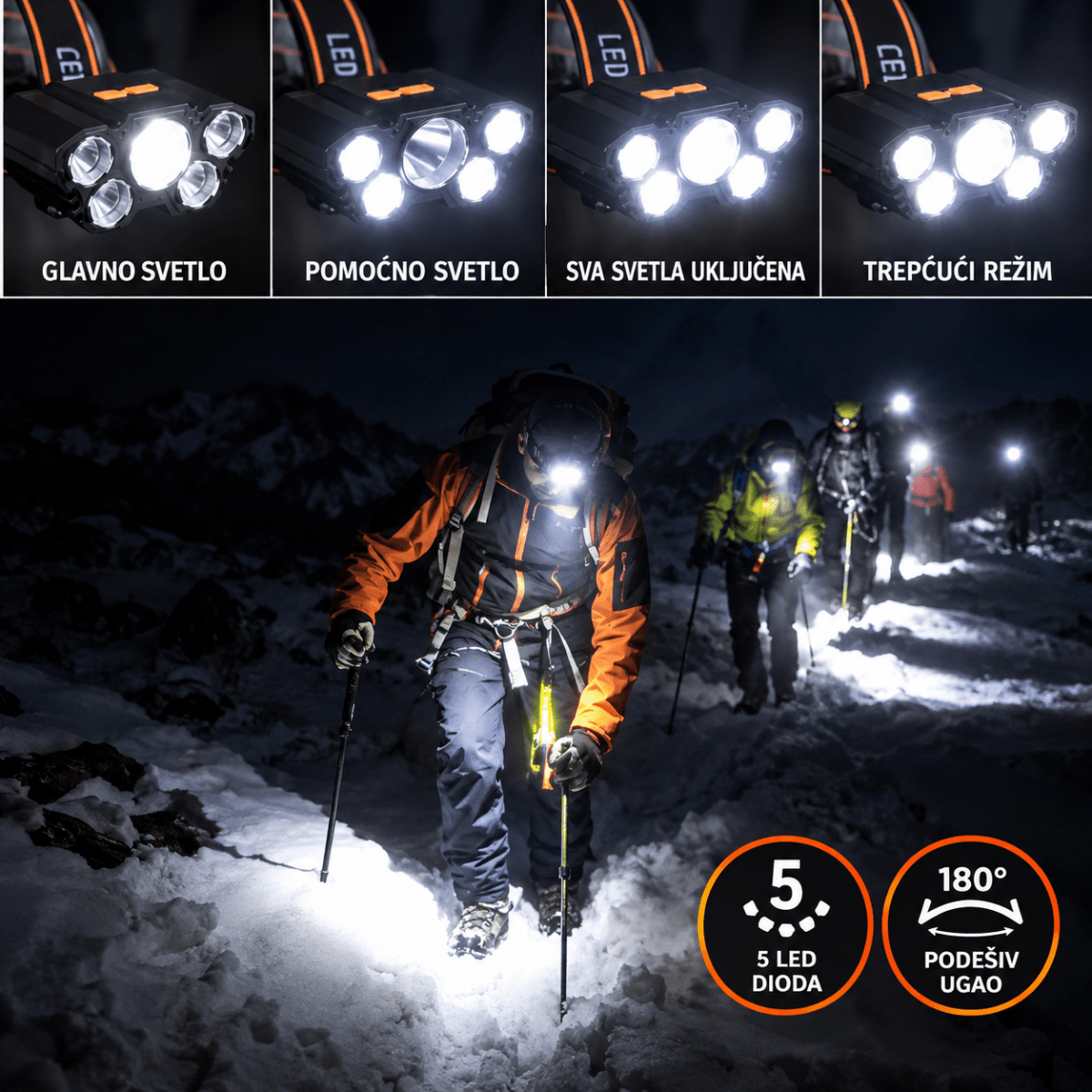 Punjiva Čeona LED Lampa 1+1 GRATIS - Na Klik