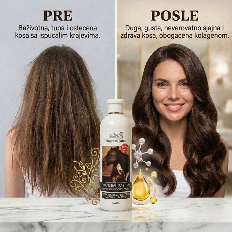 Ruski konjski šampon za kosu - Na Klik