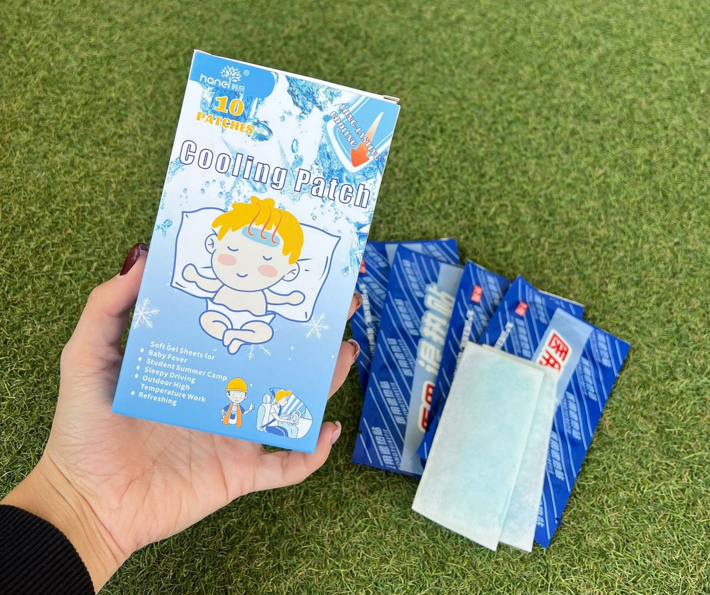 Rashladni flasteri protiv povišene temperature 1+1 GRATIS (20 komada)