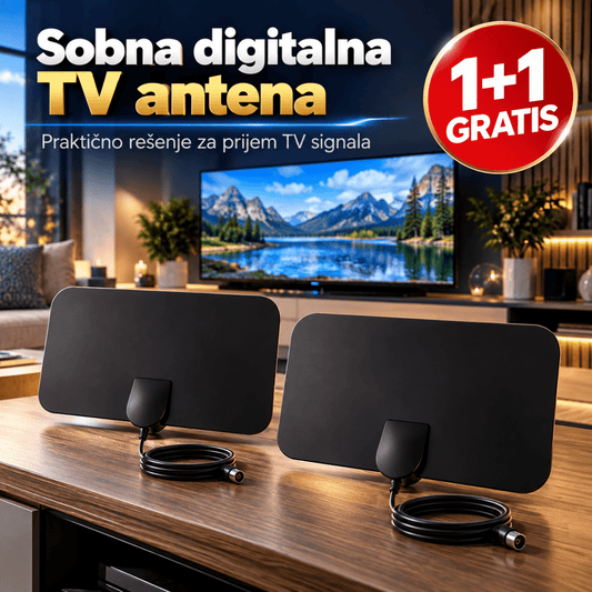 SignalMax Pro- Digitalna TV antena 1+1 GRATIS - Na Klik