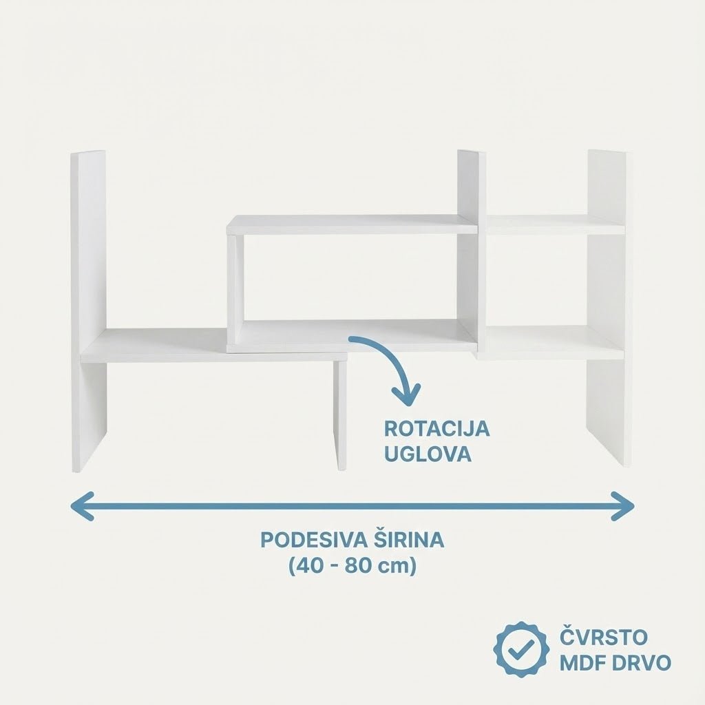 Smart Desk Pro™ – Modularna Polica - Na Klik