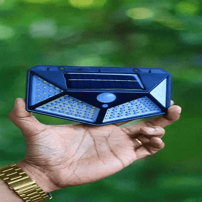 Solarna LED lampa sa 100 LED dioda i širokim osvetljenjem - Na Klik